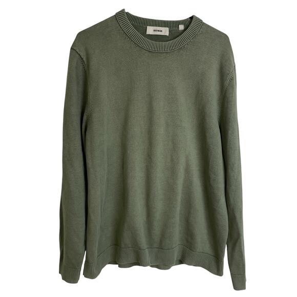 Buck Mason Other - Buck Mason Sidewinder Crewneck Sweatshirt 2XL Green Long Sleeve Pullover Cotton